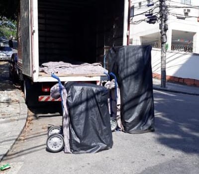 Material de Carregamento para Mudança de Jacarepaguá para Humaitá